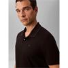 Calvin Klein Refined Pique Tipped Polo Black