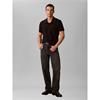 Calvin Klein Refined Pique Tipped Polo Black