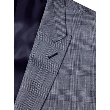 Daniel Grahame Daryl Check Suit Jacket Grey