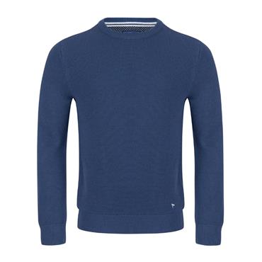 Drifter Crew Neck Jumper Blue