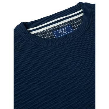 Drifter Crew Neck Jumper Dark Blue