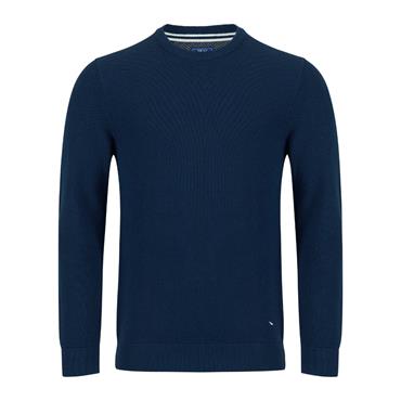 Drifter Crew Neck Jumper Dark Blue