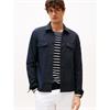 Tommy Hilfiger Cotton Nylon Shirt Jacket Navy