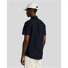 Lyle & Scott Short Sleeve Oxford Shirt Navy