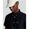 Lyle & Scott Short Sleeve Oxford Shirt Navy