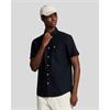 Lyle & Scott Short Sleeve Oxford Shirt Navy