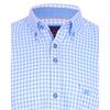 André Barrow Check Short Sleeve Shirt  Blue