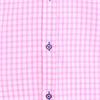 André Barrow Check Short Sleeve Shirt  Pink
