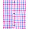 André Dee Short Sleeve Check Shirt Pink