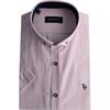 Tom Penn Shirt Sleeve Oxford Stripe Shirt Pink