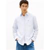 Tommy Jeans Stripe Oxford Shirt Blue