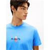 Tommy Jeans Sign Block Tee Blue