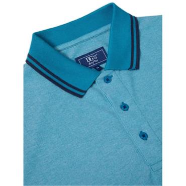 Drifter Tipped Polo Teal