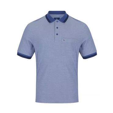 Drifter Tipped Polo Blue