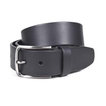 Miguel Bellido Leather Jeans Belt Black