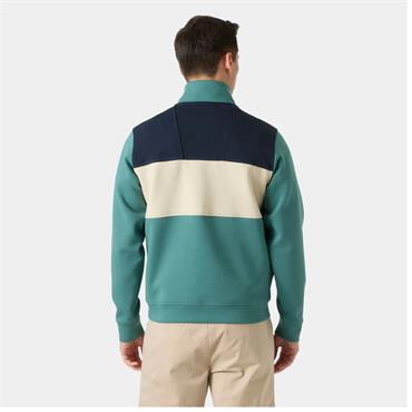 Helly Hansen Koster Half Zip Sweat Green