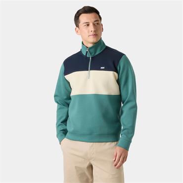 Helly Hansen Koster Half Zip Sweat Green
