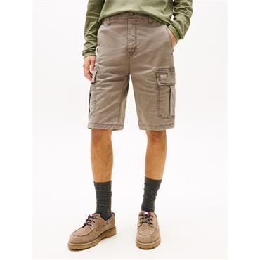 Tommy Jeans Otis Washed Cargo Shorts Mink