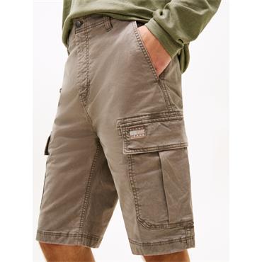 Tommy Jeans Otis Washed Cargo Shorts Mink