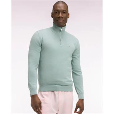 Eden Park Quarter-Zip Knit Mint