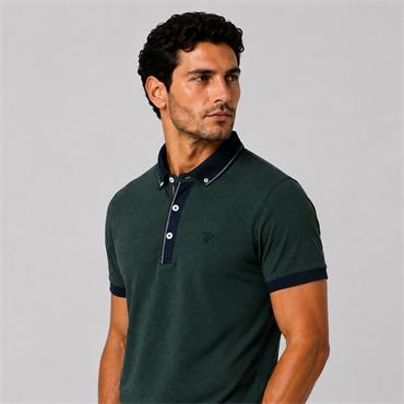 Tom Penn Melange Polo Green