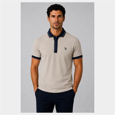 Tom Penn Polo Melange Polo Beige