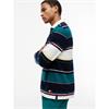 Tommy Jeans Stripe Rugby Shirt Navy