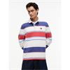 Tommy Jeans Stripe Rugby Shirt Ecru