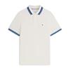 Tommy Hilfiger Contrast Collar Cuff Polo Ivory