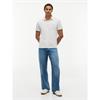 Tommy Hilfiger Micoprint Pique Polo Ivory