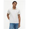 Tommy Hilfiger Micoprint Pique Polo Ivory