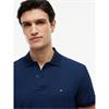 Tommy Hilfiger Micoprint Pique Polo Navy