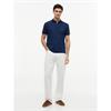 Tommy Hilfiger Micoprint Pique Polo Navy