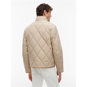 Tommy Hilfiger Lightweight Diamond Quilted Jacket Beige