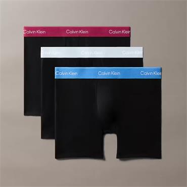 Calvin Klein 3-Pack Boxer Brief Black/Blue