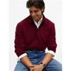 Tommy Hilfiger Essential Fleece 1/4 Zip Burgundy