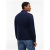 Tommy Jeans Essential Long Sleeve Polo  Dark Blue