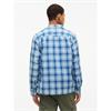 Tommy Jeans Dobby Check Shirt Blue