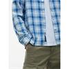 Tommy Jeans Dobby Check Shirt Blue