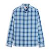 Tommy Jeans Dobby Check Shirt Blue