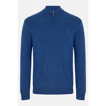 Benetti Frankie Quarter-Zip Knit Indigo