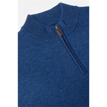 Benetti Frankie Quarter-Zip Knit Indigo