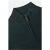 Benetti Frankie Quarter-Zip Knit Teal