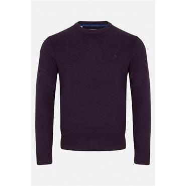 Benetti Julius Crew Neck Jumper Plum