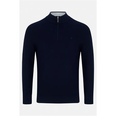 Benetti Oliver 1/4 Zip Jumper Navy