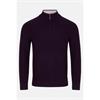 Benetti Oliver 1/4 Zip Jumper Plum