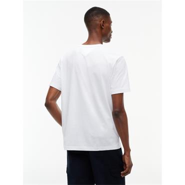 Tommy Hilfiger Brand Love Small Flag Tee White