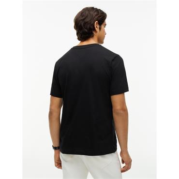 Tommy Hilfiger Brand Love Small Flag Tee Black
