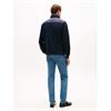 Tommy Hilfiger Mix Media Stand Collar Navy