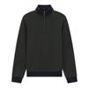 Bugatti Quarter-Zip Sweatshirt Green